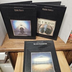 Vintage 1987 Time-Life Books "Mysteries of the Unknown" 3 Book Set